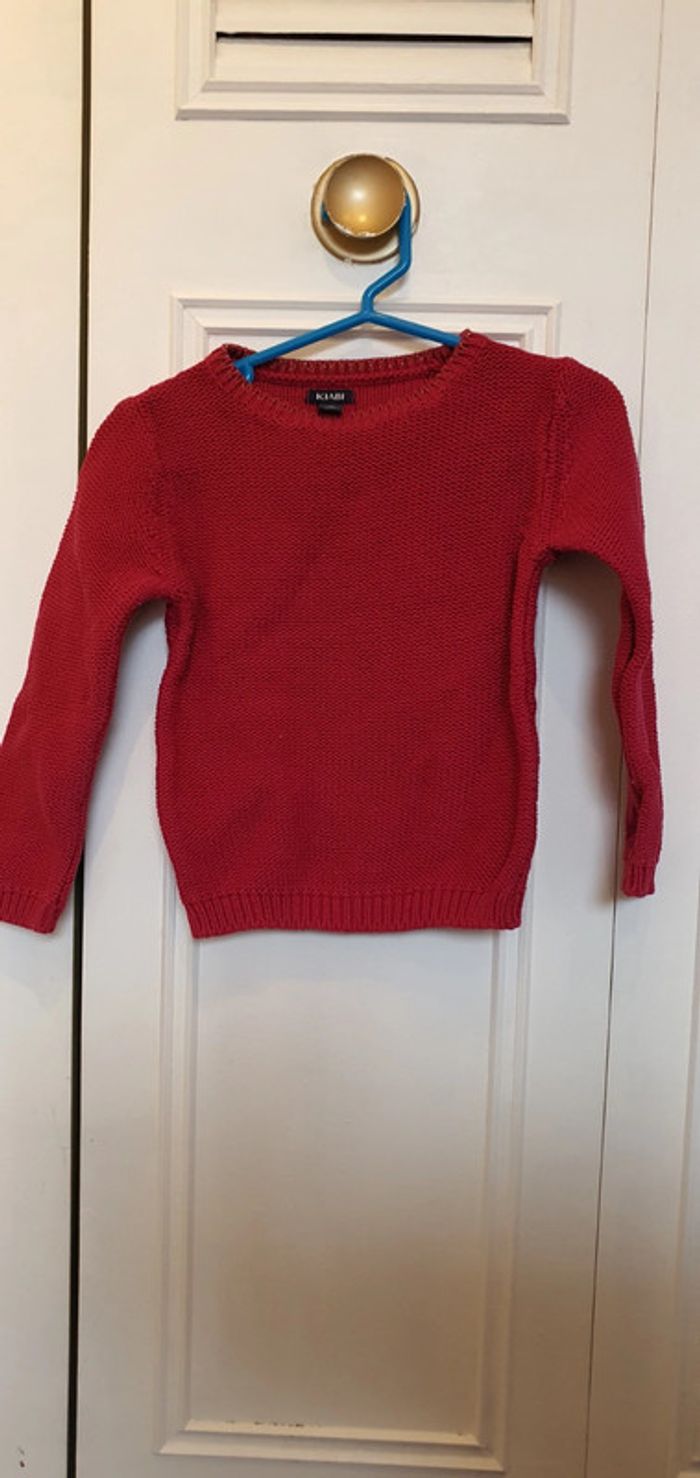 Pull kiabi 3 ans rose - photo numéro 2