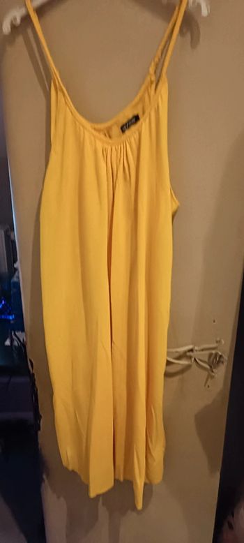 Robe été jaune