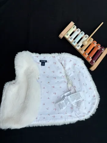 Gilet sans manches Kiabi blanc