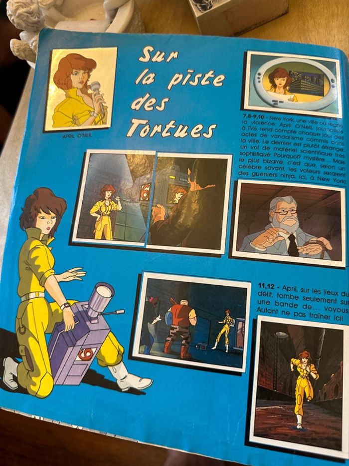 Album images Panini complet ancien Les Tortues Ninja stickers autocollants - photo numéro 5