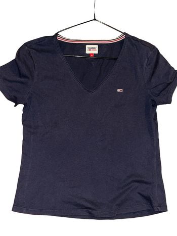TEE shirt col V#tommy hilfiger #taille XS