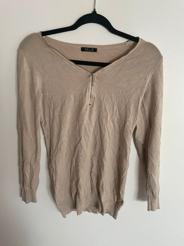 Lot de 5 hauts rose blanc et kaki - photo numéro 5