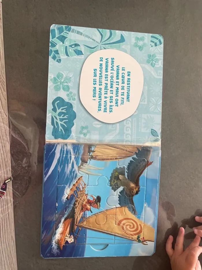 Livre puzzle vaiana - photo numéro 8