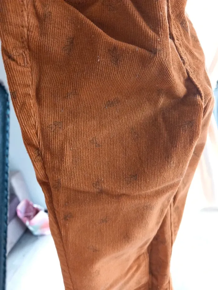 Pantalon velour kiabi 5 ans - photo numéro 4
