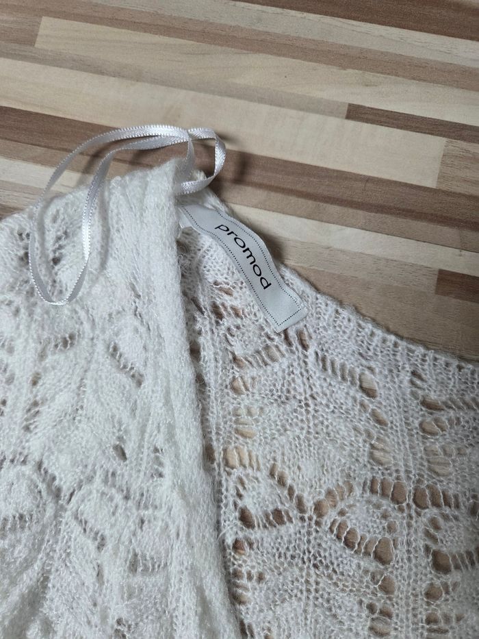 Pull fin cache coeur promod taille M - photo numéro 2