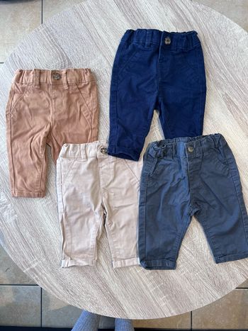 4 pantalons chino