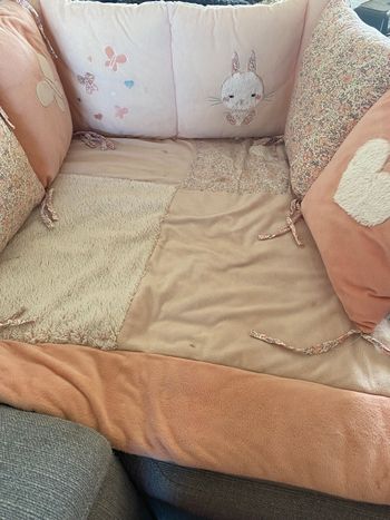 Tour de lit lapin câlin domiva