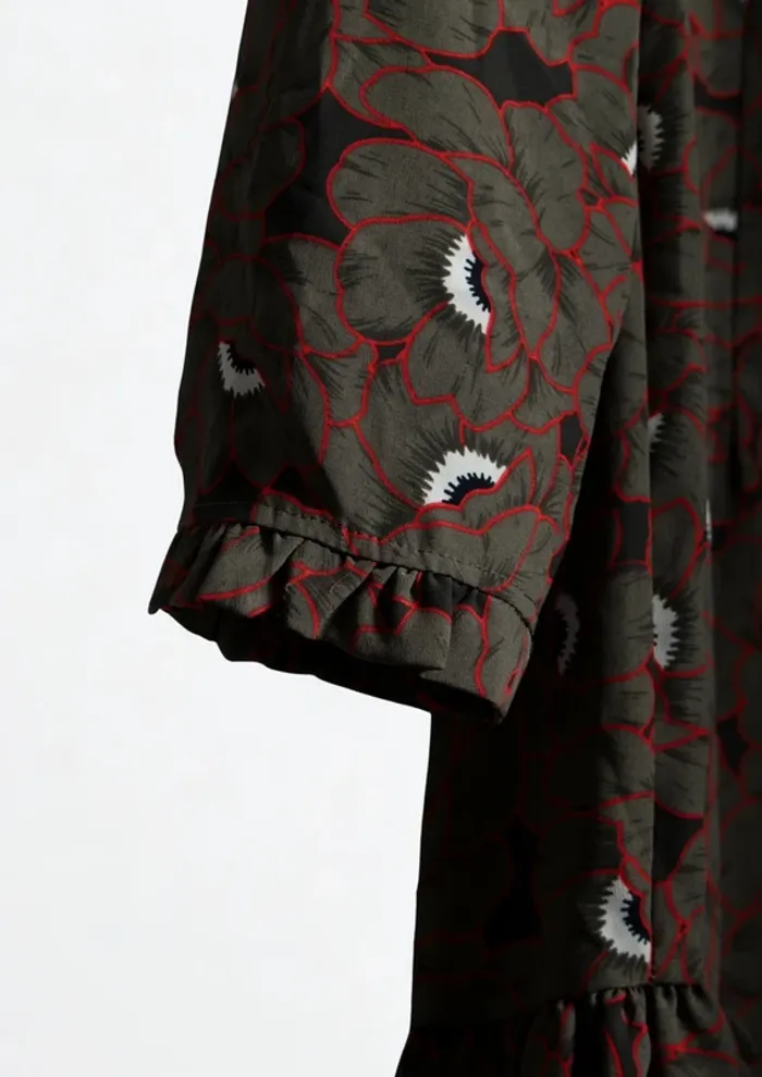Robe portefeuille imprimée – Jane Wood Taille : 1 - photo numéro 6