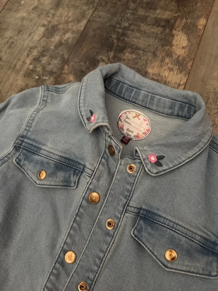 Veste en jean sergent major 8 ans - photo numéro 2
