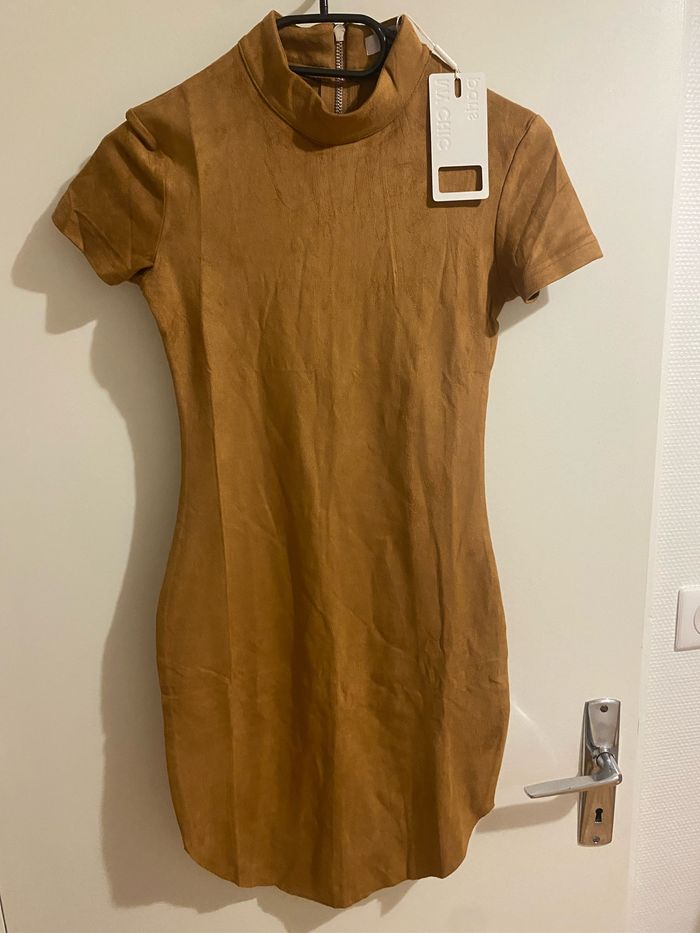 Robe effet daim
