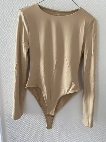 Body manches longues beige Kiabi taille S