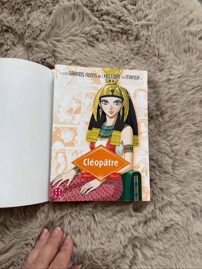 Les grands noms de l’histoire en Manga Cleopatre - photo numéro 10