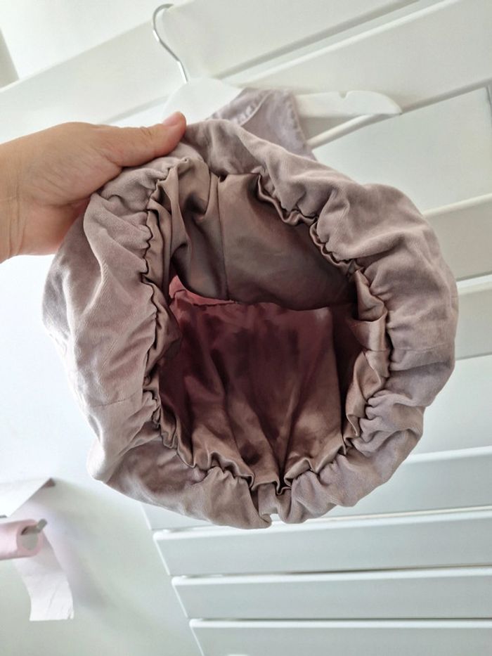 Robe beige et rose en velours Sergent Major 3 Mois - photo numéro 3