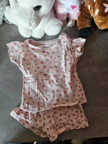Ensemble short t-shirt 6-9mois