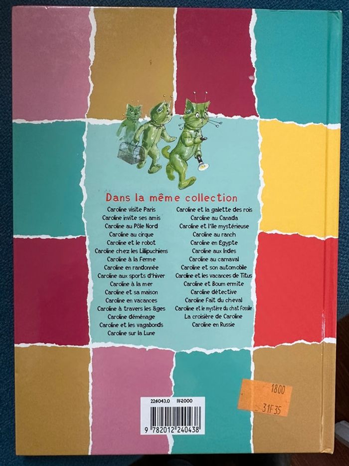 Livre Caroline et les Extraterrestres Pierre probst album bd - photo numéro 2
