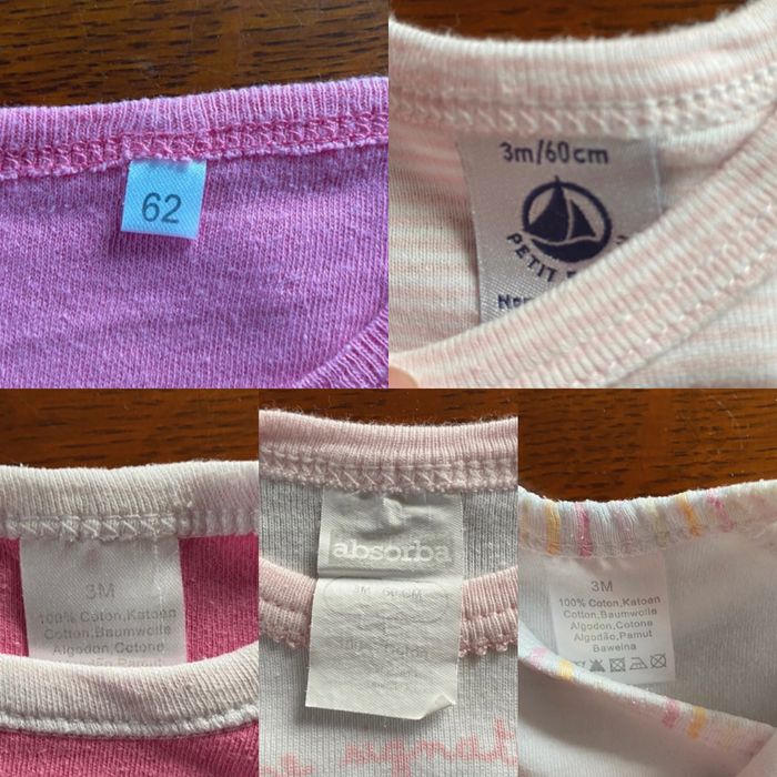 Lot de 5 bodies manches longues - photo numéro 7