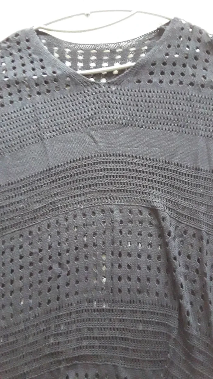 Robe de plage en maille ajouree taille 38 - photo numéro 4