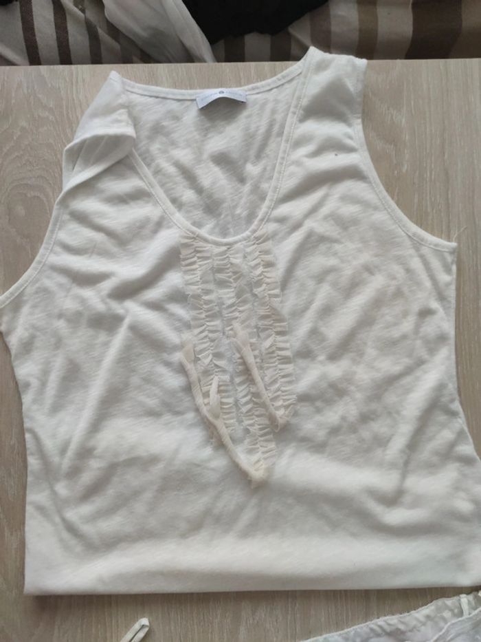 Ensemble jupe beige cache cache t 42 - photo numéro 2
