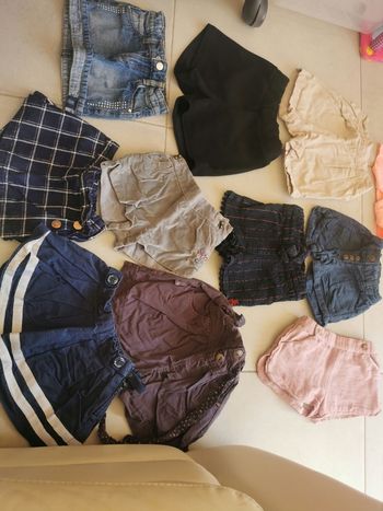 Lot jupes et shorts