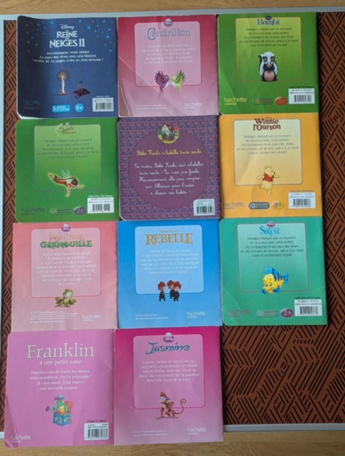 Lot de 10 petits livres Disney et 1 bébé koala - photo numéro 2