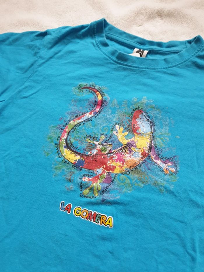Tshirt lézard Gomera - photo numéro 2