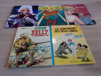   Lot de 5 BD, divers,(5, 99 les 5)(13)