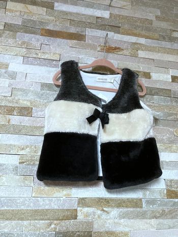 2ans gilet fourrure orchestra neuf