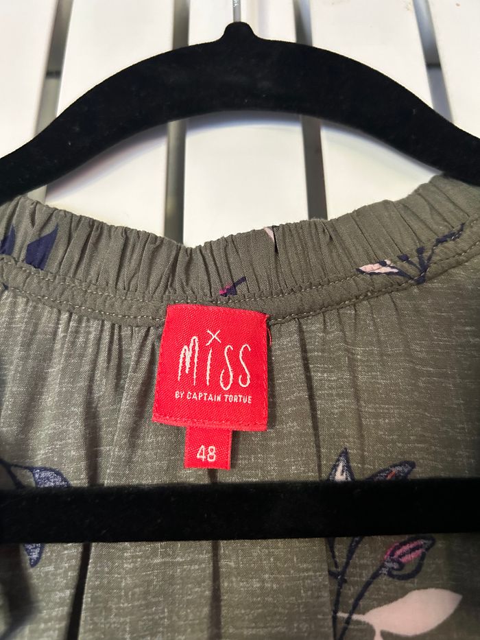 Robe kaki, Miss Captain, taille 48 - photo numéro 3