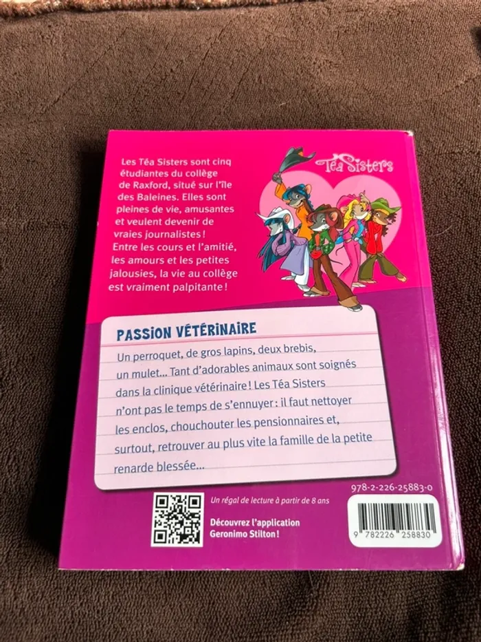 Livre Téa Stilton passion vétérinaire - photo numéro 2