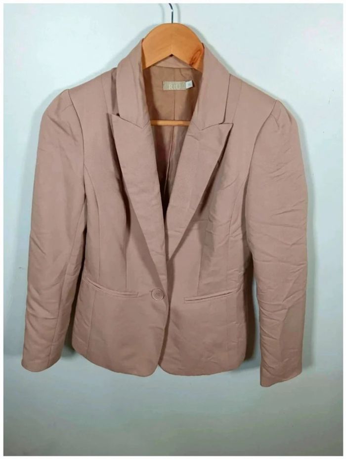 C19 blazer beige Jacqueline Riu 36