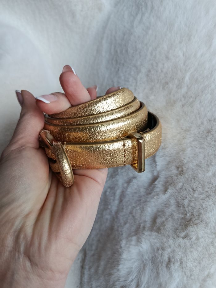 Magnifique ceinture doré icode 75cm - photo numéro 3