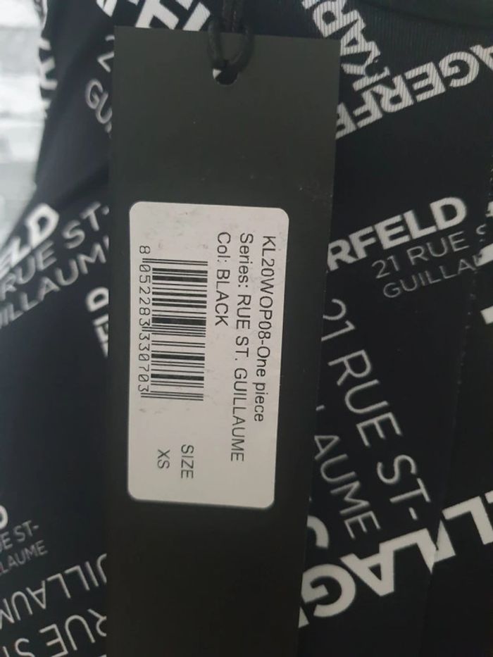 Maillot de bain Karl Lagerfeld Taille XS - photo numéro 3