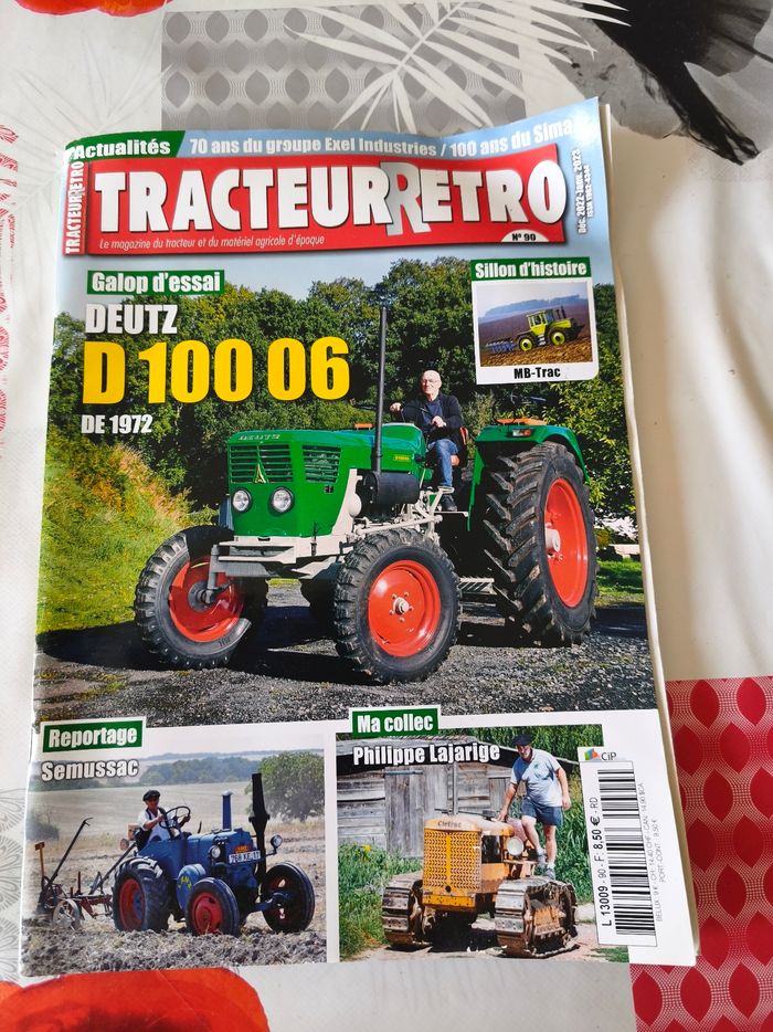 Magazine tracteur