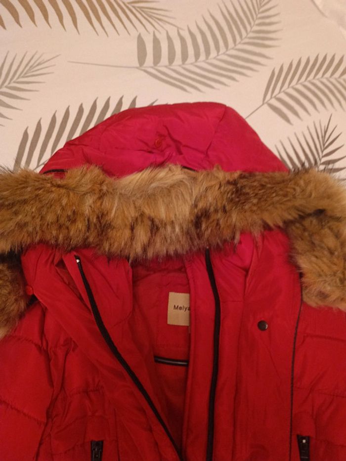 Manteau rouge femme - photo numéro 9