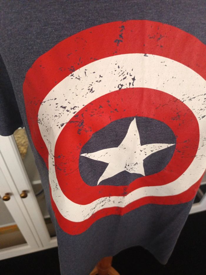T-shirt homme Captain America taille xl - photo numéro 3