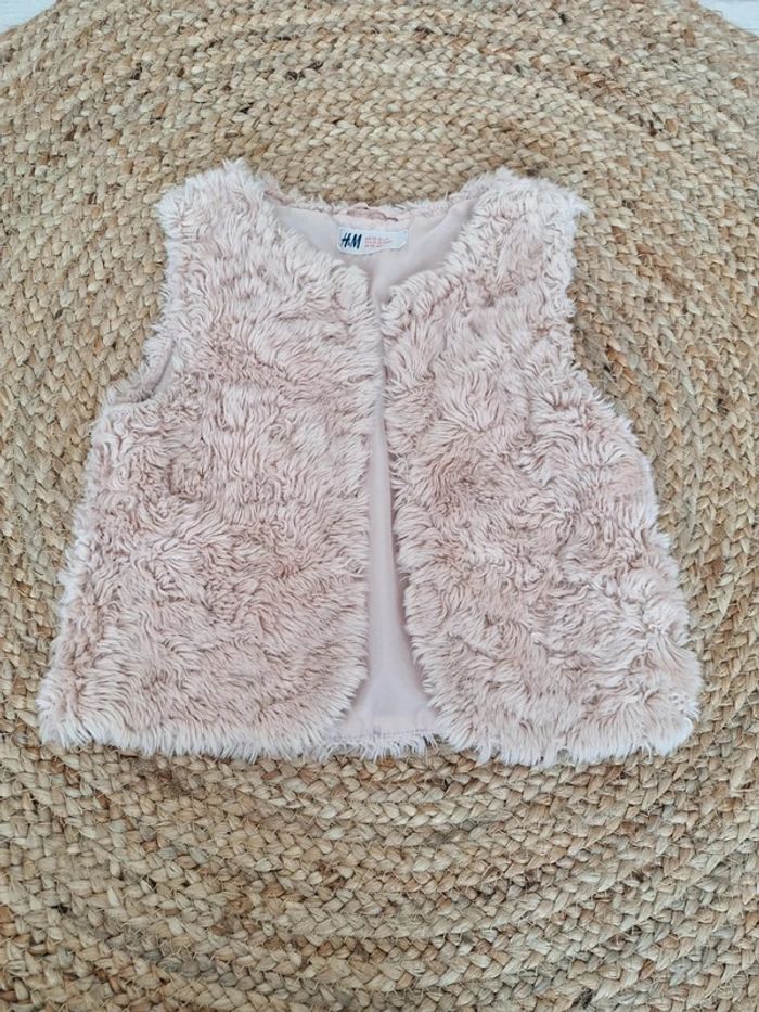 Boléro rose poudré H&M 6-7 ans 122 cm