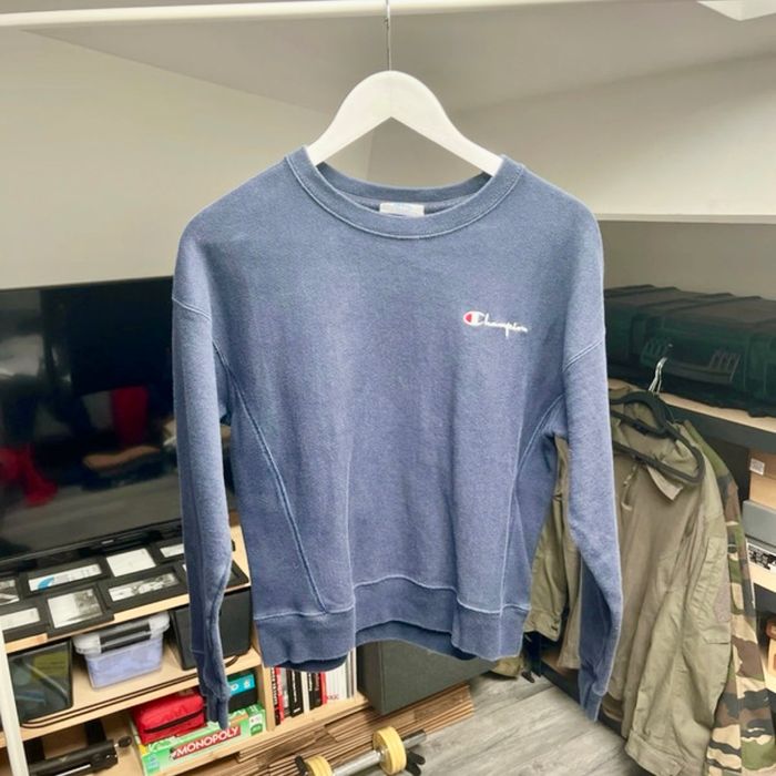 Pull champion taille S bleu marine