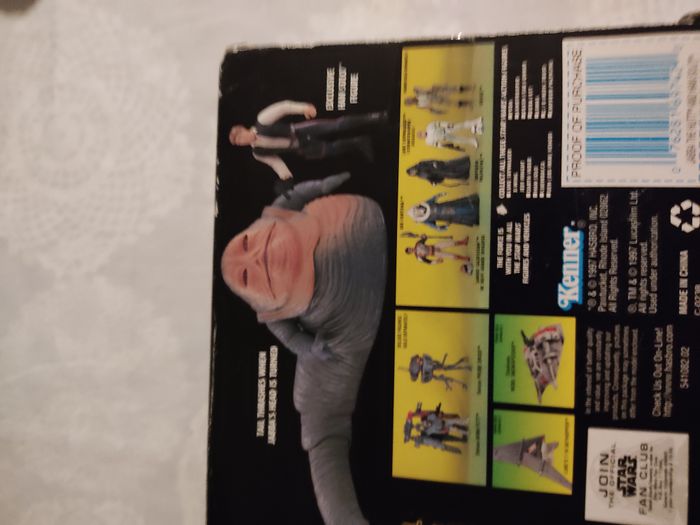 Figurine Star Wars coffret Jabba The Hutt and Han Solo kenner 1997 - photo numéro 2