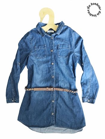 10 ans robe Okaïdi avec ceinture