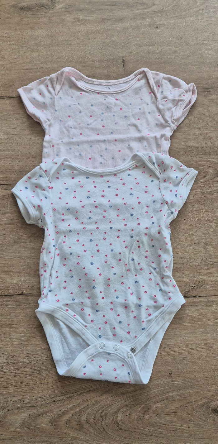 Lot bodies MC 18-24 mois