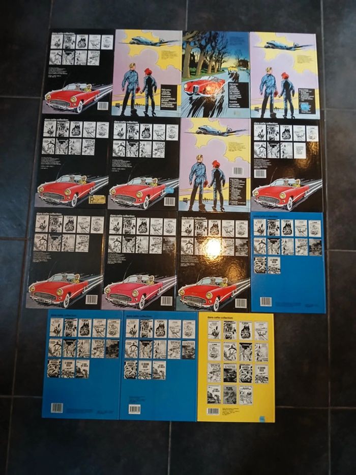 Lot de 15 bd valhardi 1 à 15,REED/EO (série complète cartonnée) - photo numéro 3