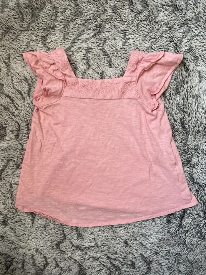 Teeshirt rose Zara - 5 ans - photo numéro 2