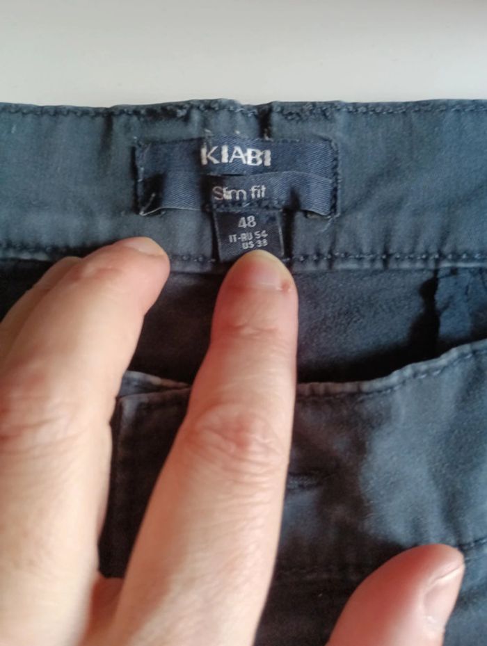 Pantalon Chino homme Kiabi taille 48 coupe droite - photo numéro 5