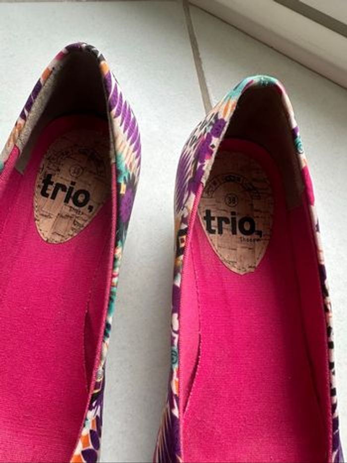Magnifiques chaussures à talon Trio shorts 38 neuves - photo numéro 2