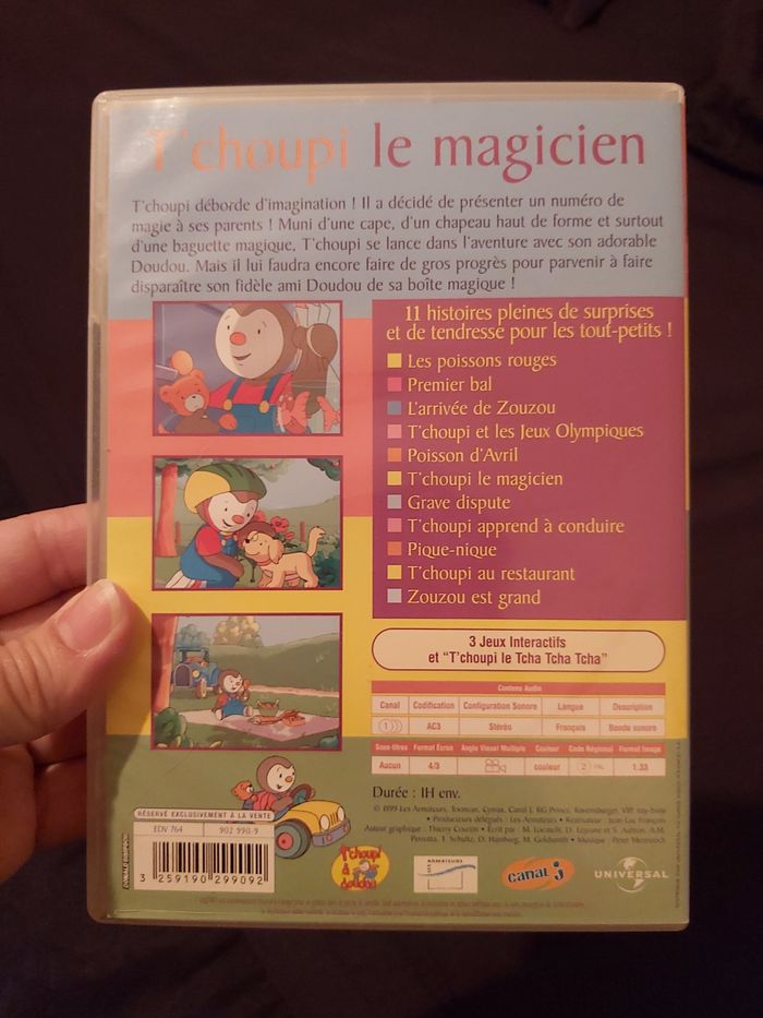 Lot de DVD T'choupi en lot ou à l'unité - photo numéro 6