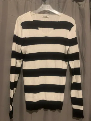 pull avec rayures