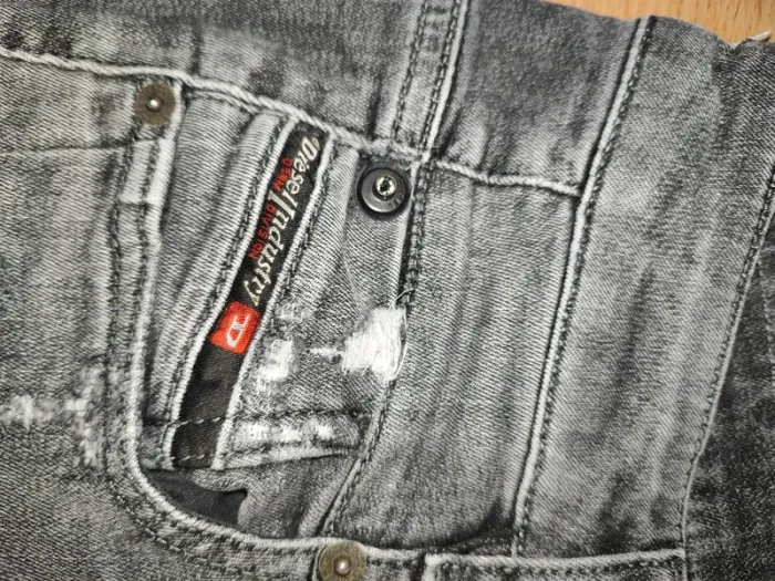 Jean skinny Diesel gris - Taille 36 - photo numéro 9