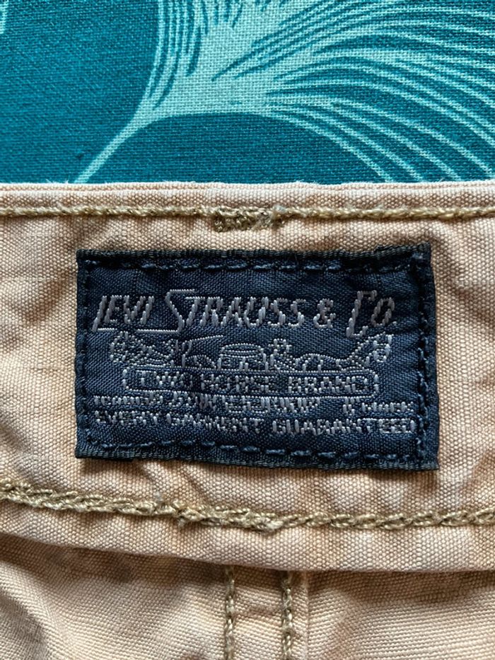 Short cargo beige pour homme Levi’s taille W33 FR42 424 - photo numéro 9