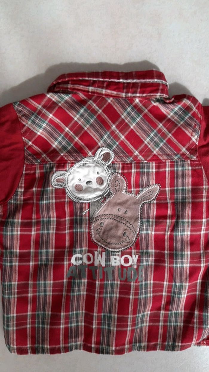 Chemise manche longue garçon - photo numéro 4