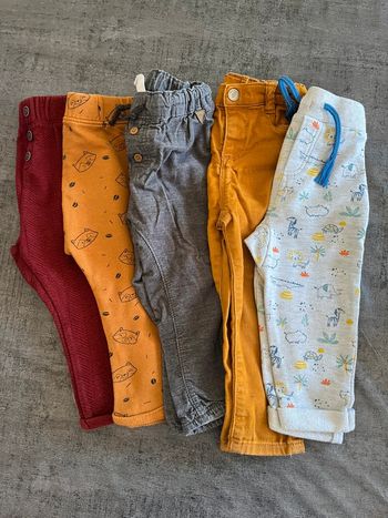 Pantalons garçon 86 cm